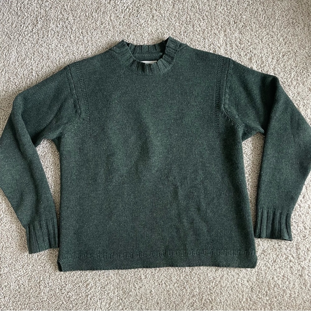 Jack Spade 100% Lambswool Knit Pullover Sweater